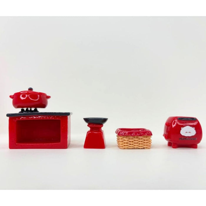 Wonderland set of 5 Premium Dollhouse Kitchen Furniture & Appliance Set
