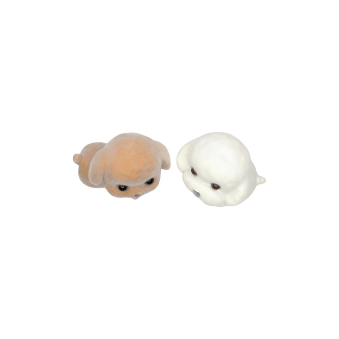 Wonderland imported resin set of 2 brown and resin dog