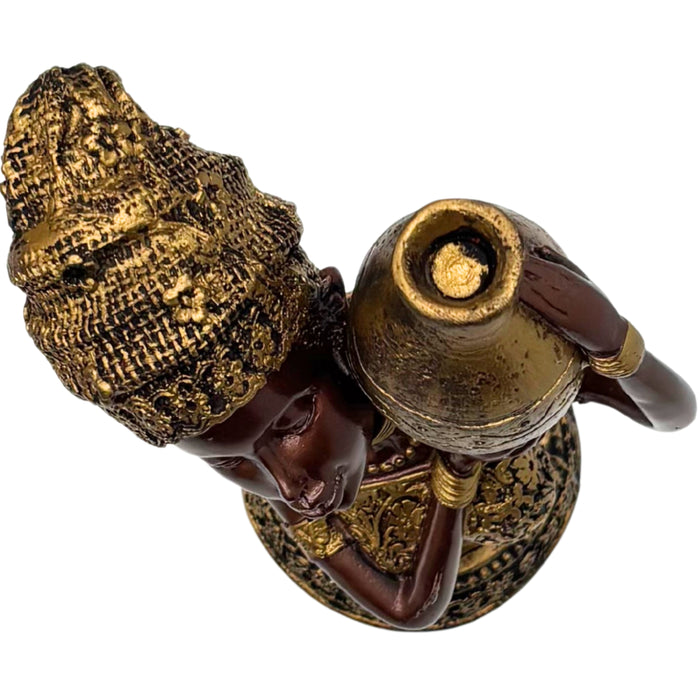 Wonderland Elegant Handcrafted Woman Figurine – Modern Bronze &  Decorative Sculpture – Cultural Grace Home Accent