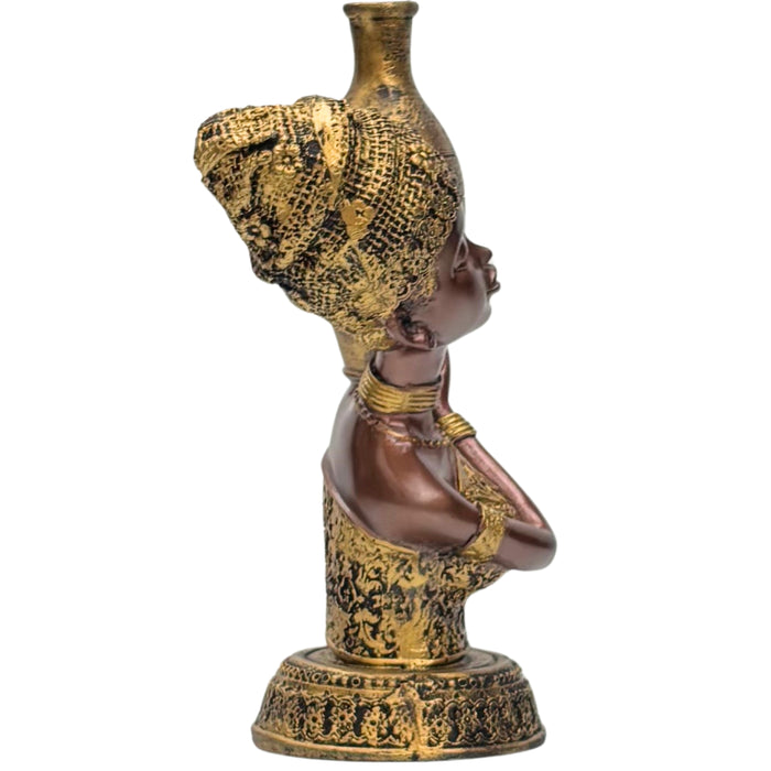 Wonderland Elegant Handcrafted Woman Figurine – Modern Bronze &  Decorative Sculpture – Cultural Grace Home Accent