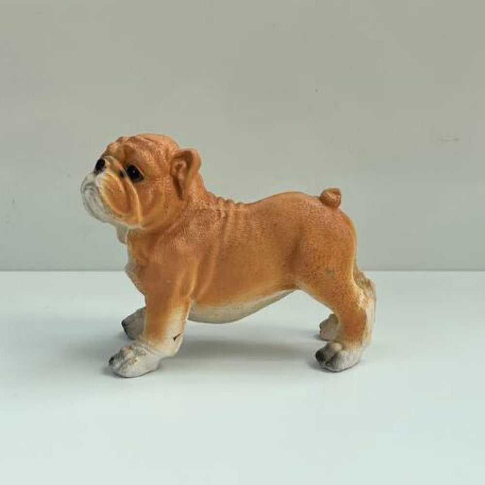 Cute Puppy Dog Collectible Statue - Small Dog  Desk Ornament |
