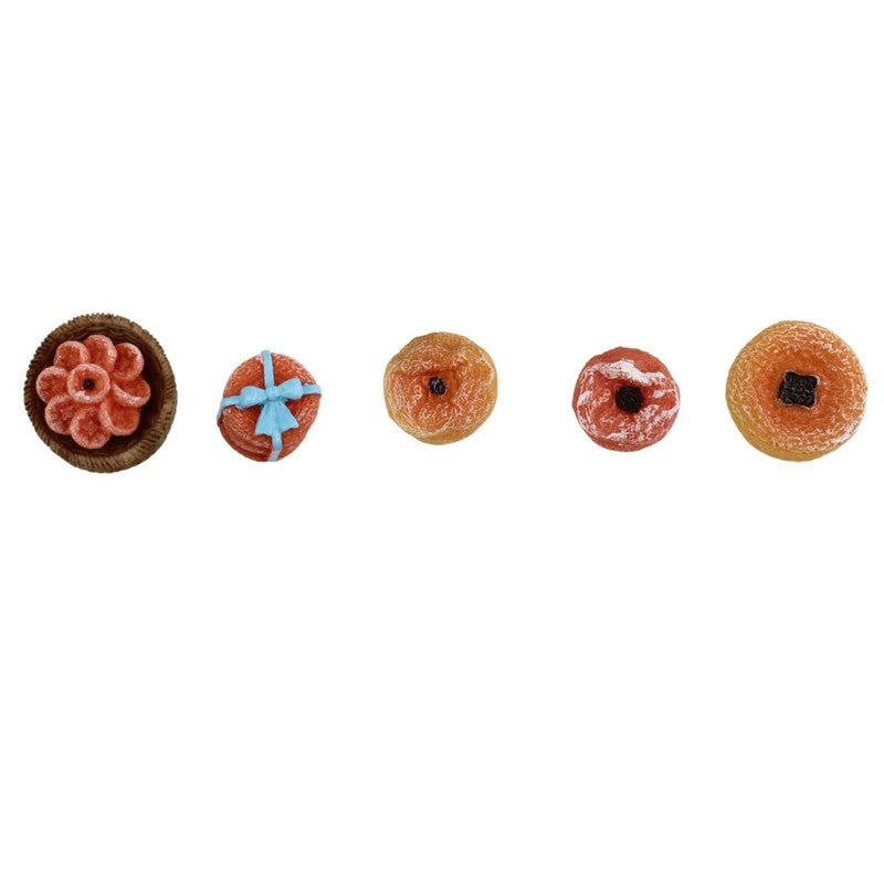 Wonderland Mini Miniature Toy set|Dollhouse Miniature Food/Dessert Collection| Fake food resin minature set | Craft Supplies| Education purpose