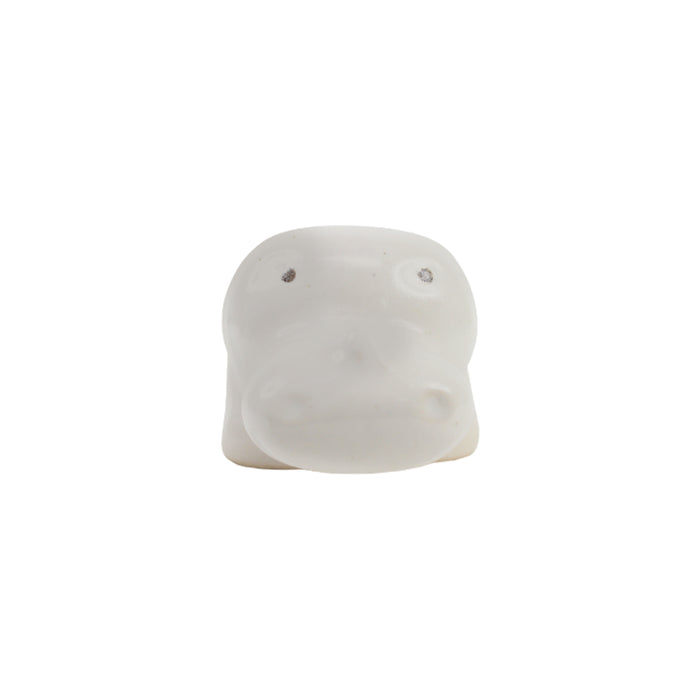 Ceramic Small Size Hippo Shaped Pot for Home Decoration
