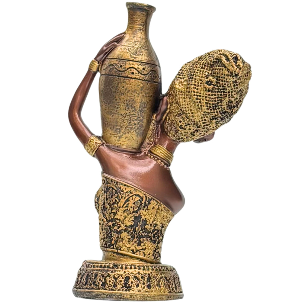 Elegant Handcrafted Woman Figurine