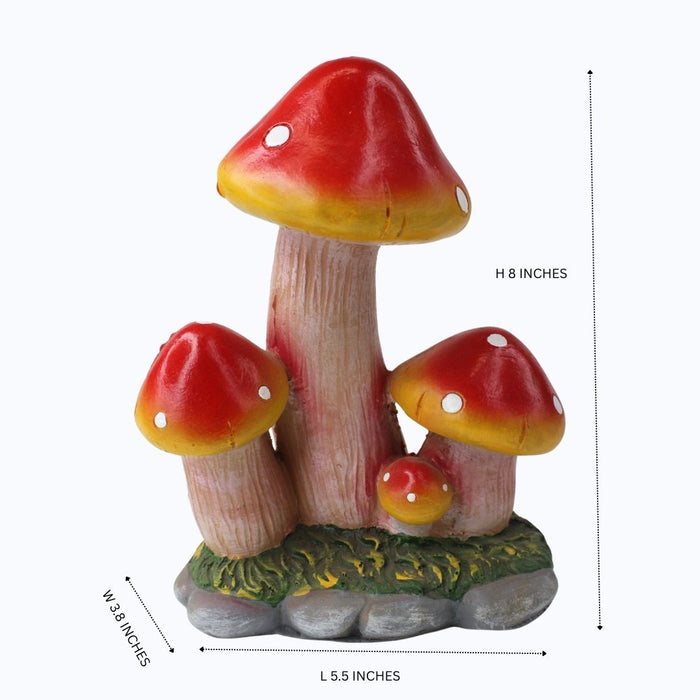 Wonderland Whimsical Toadstool Garden Ornament