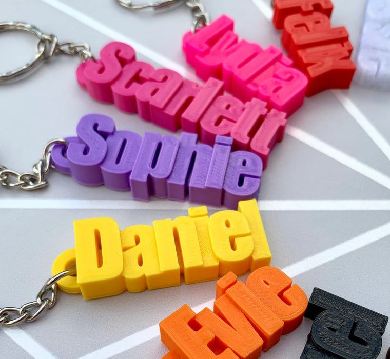 Personalized custom keychain
