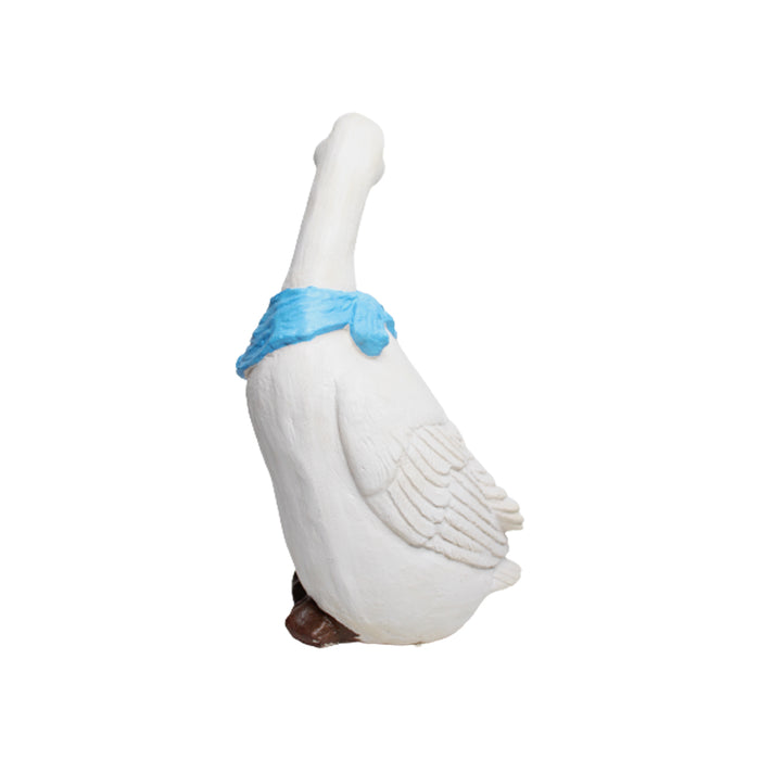 Ducks/Goose Home and Garden Decoration (Blue Scarf)