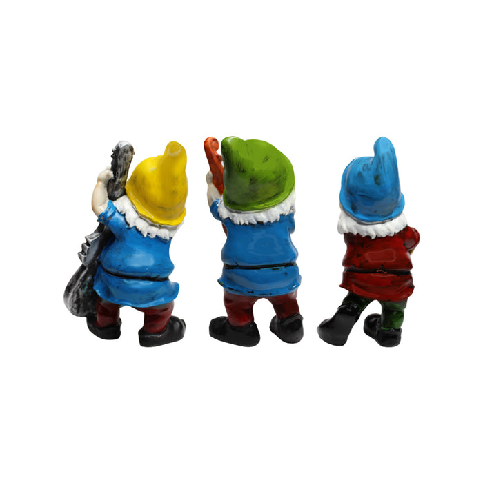 Musical Gnomes Statue for Balcony and Garden Decoration