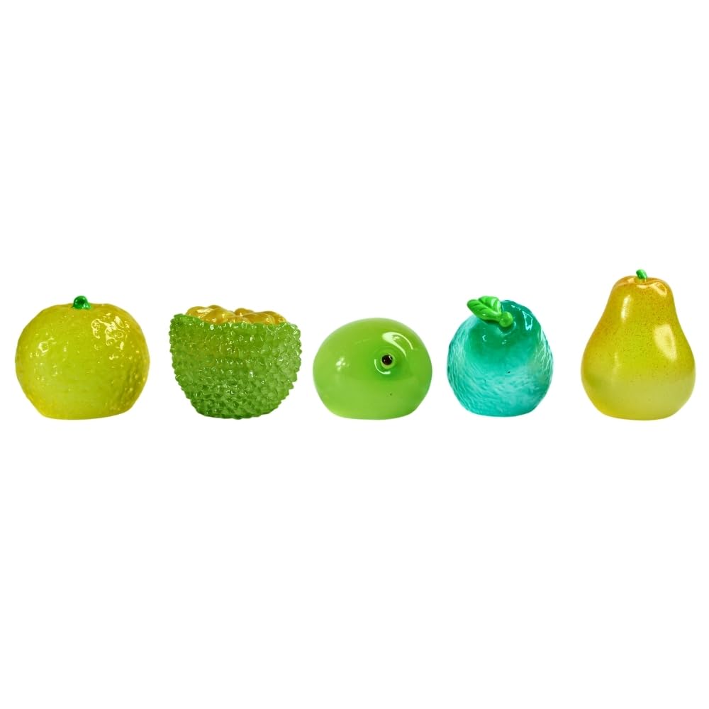Wonderland (Set of 5 Mini Fruits |Fruit Model Realistic |Mini Fruit Kitchen Food Simulation Fruits for DIY Crafts -08