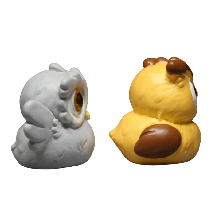 Wonderland (Set of 2 Mini Cute Owl Miniature Figurines Animals Model Fairy Garden Miniature Moss Landscape