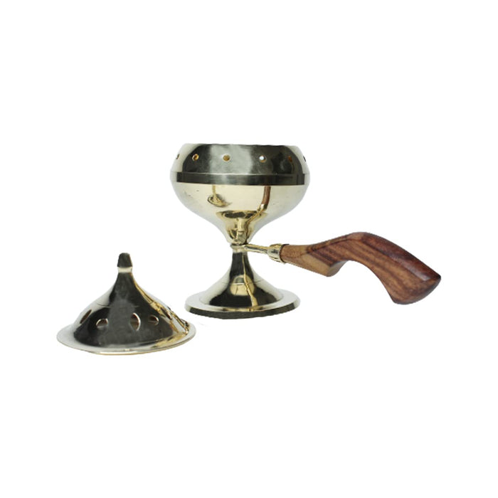Loban Dan Diya with Wooden Handle