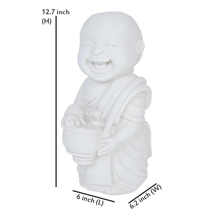 Standing Baby Monk (Buddha Statue, Monk Statue, Garden Statue