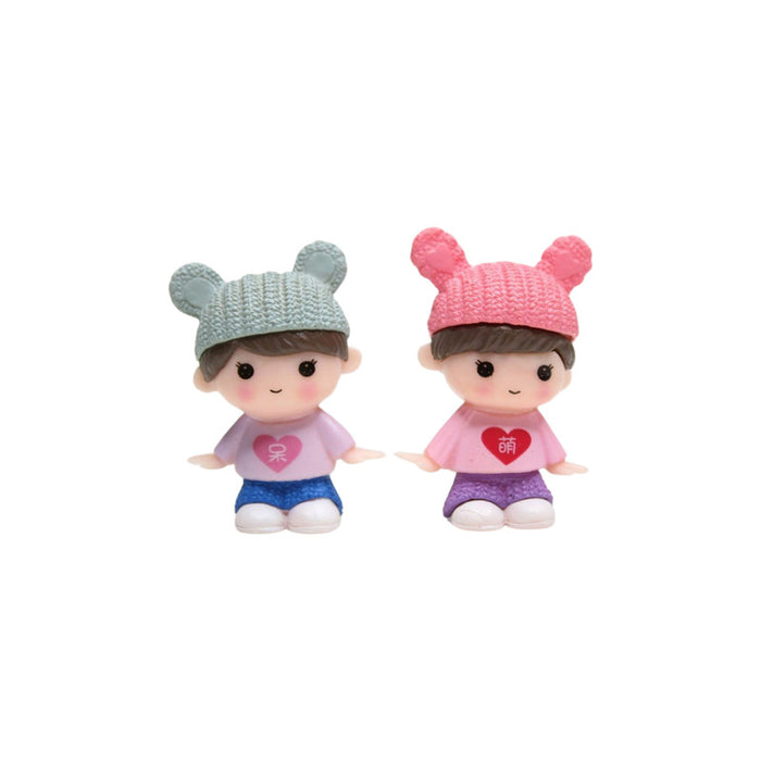 Wonderland imported miniatures ( pack of 2 ) cute couple