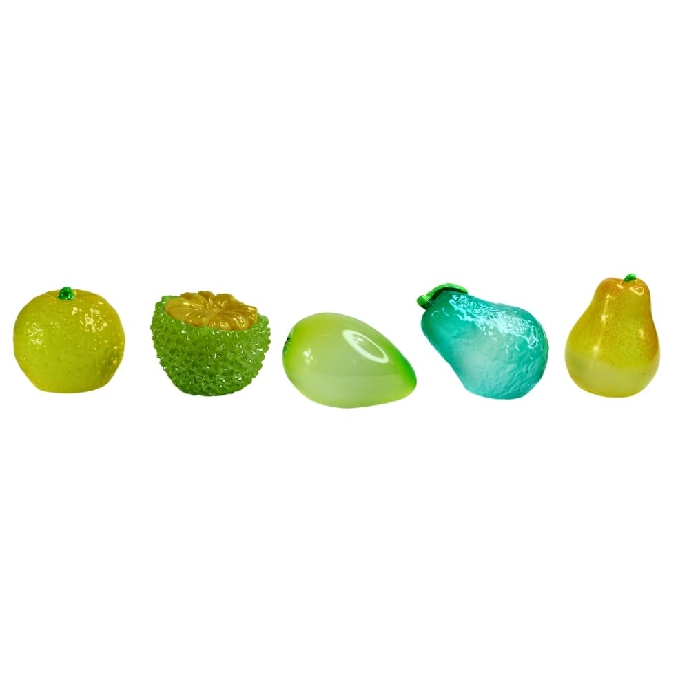 Wonderland (Set of 5 Mini Fruits |Fruit Model Realistic |Mini Fruit Kitchen Food Simulation Fruits for DIY Crafts -08