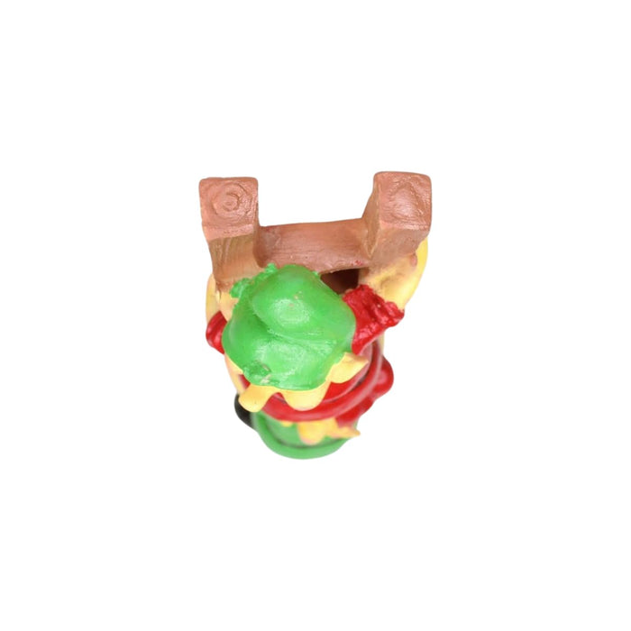 Resin Funny 2 Gnomes on Ladder Santa Idol, Standard