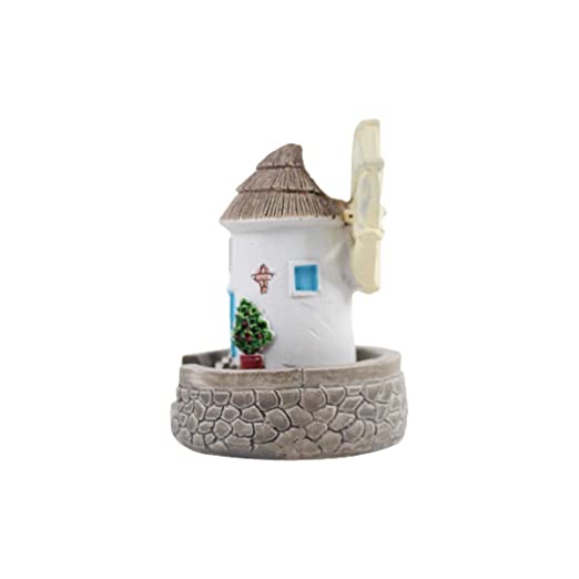 Wonderland Miniature Resin Windmill |Garden Miniatures| Garden tray garden figurine