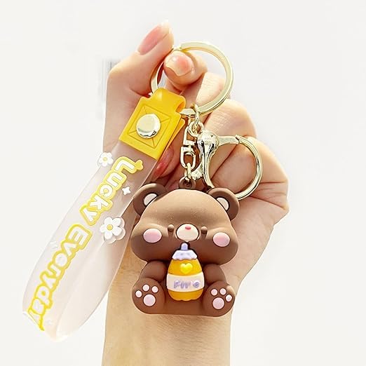 Wonderland Cute lucky drink [BearKechains, Cartoon Style Keychain & Bag Charms Fun & Functional Accessories for Bags and Keys