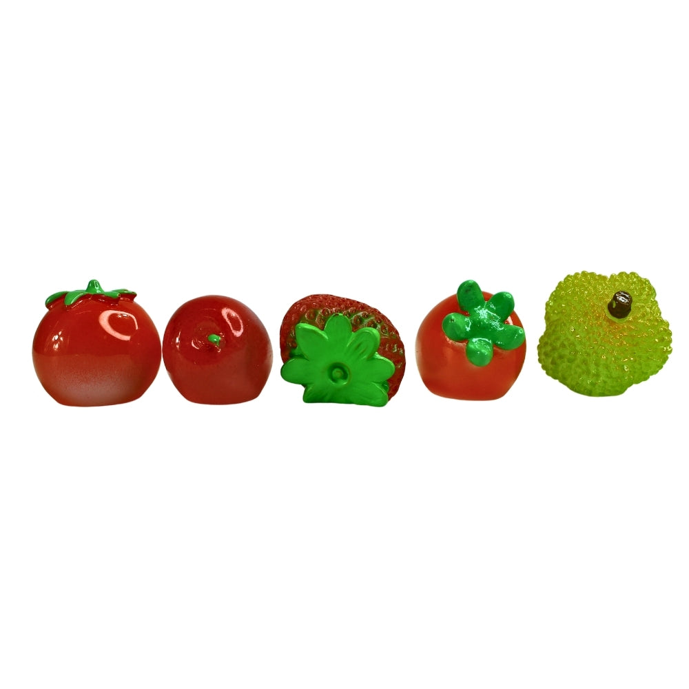 Wonderland (Set of 5 Mini Fruits |Fruit Model Realistic |Mini Fruit Kitchen Food Simulation Fruits for DIY Crafts -09