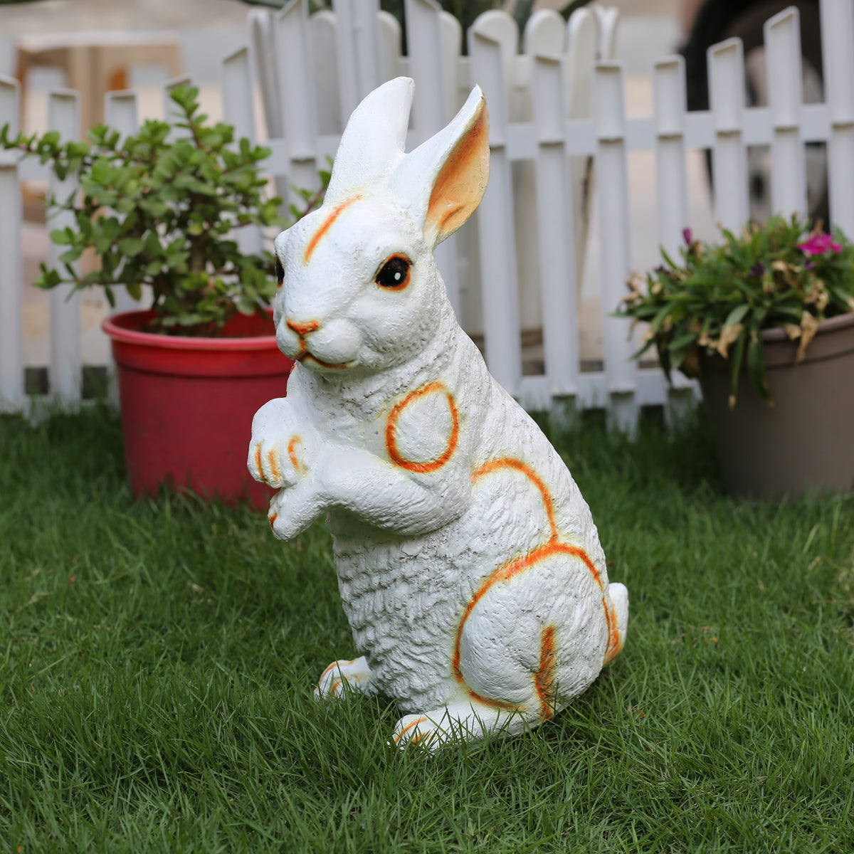 Buy Wonderland Resin Standing Bunny Rabbit Online — Wonderland Garden ...