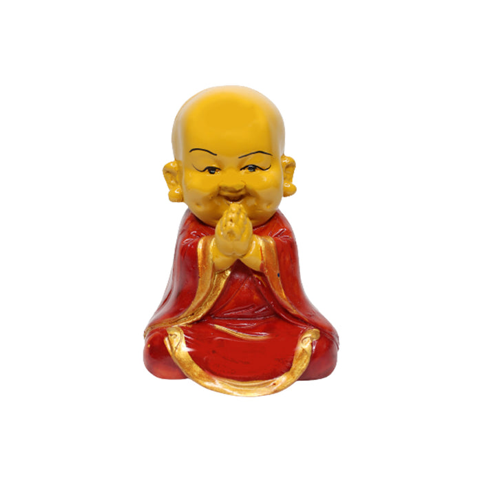 Wonderland Resin Baby Namaste Monk