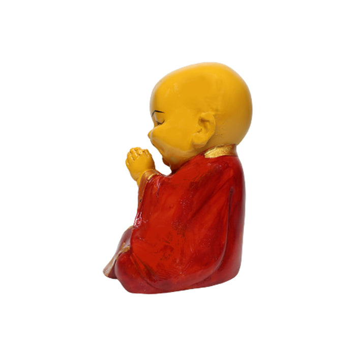 Wonderland Resin Baby Namaste Monk