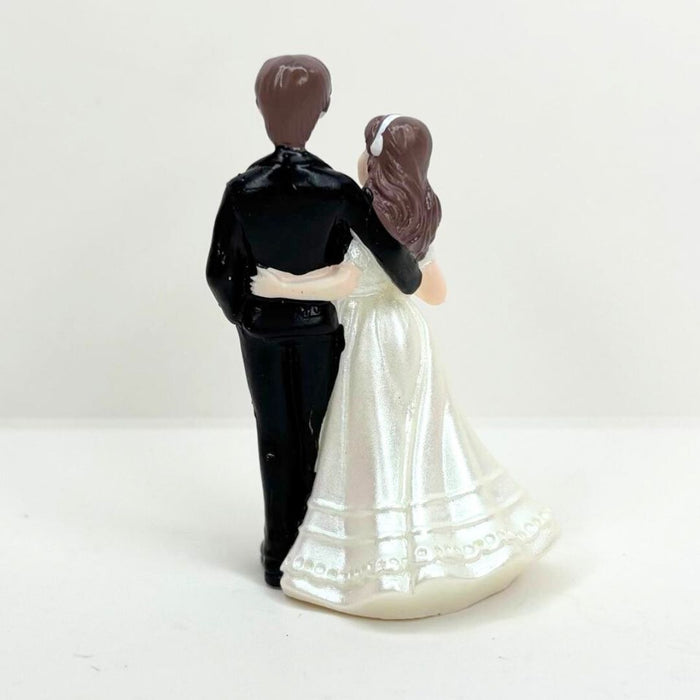 Wonderland Miniature Bride and Groom Figurine - Wedding & Anniversary Collectible Statue