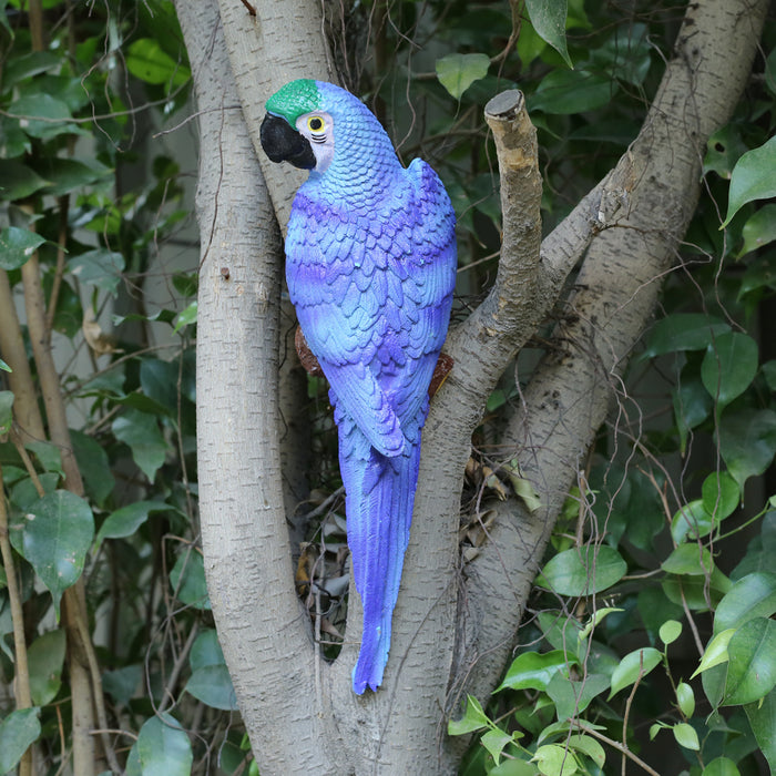 Wonderland blue Color Wall Parrot| garden décor| wall décor | Balcony Décor