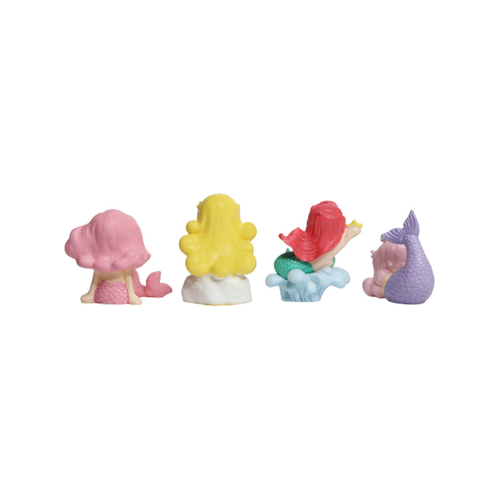 Wonderland Animated Mermaid (set of 4)|Miniature toys | Tiny toys |Mini collectibles |Small figures | Miniature dollhouse| Miniature fairy garden accessories| Unique gifts
