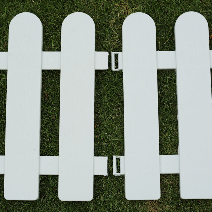 Copy of Pack of 2 : PP Picket self Standing Fence for Indoor/Outdoor Garden