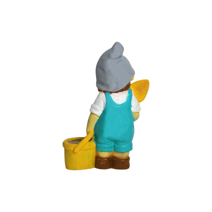 Wonderland resin boy with bucket | garden planter | garden pots