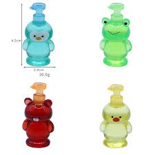 Wonderland set of 4 -Mixed Color Transparent Animals Bottle| Miniature Bottles for Dollhouse Accessories, DIY Craft supplies, & Décor