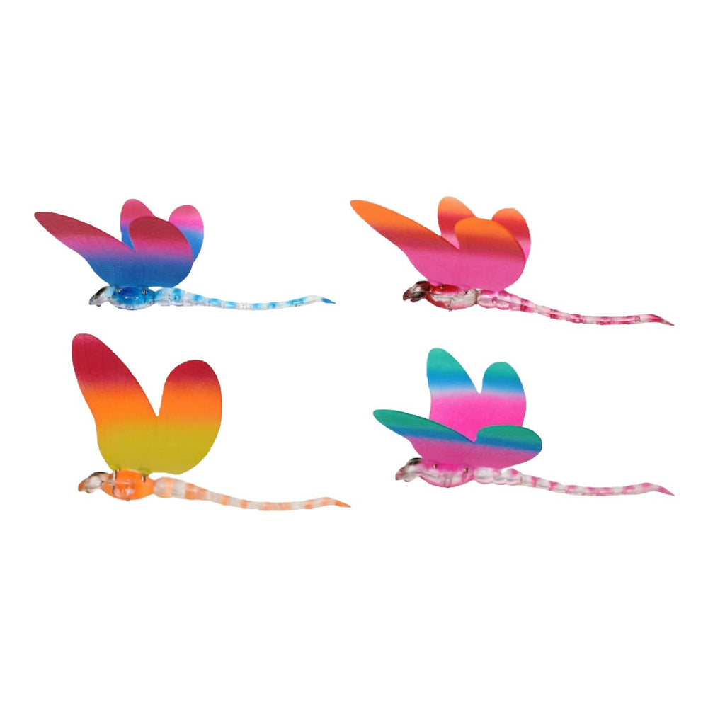 Colorful Dragonfly Garden Stakes for Planters and Outdoor Decor – Multicolor Weather-Resistant Plant Sticks