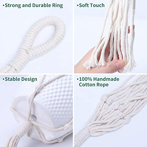 ( Pack of 2) Macrame Plant Hangers
