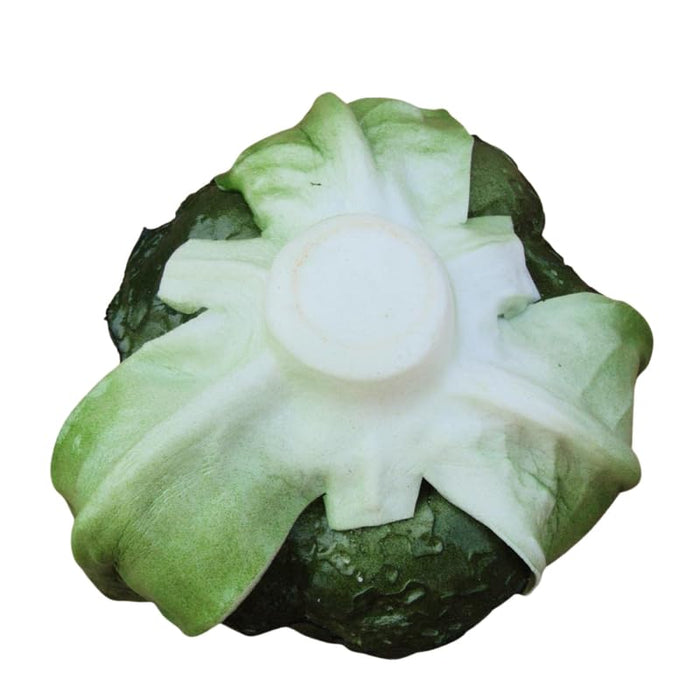Realistic Artificial Broccoli Heads - Set of 2 Lifelike Faux Vegetable Decor for Home, Kitchen Display, Photography Props, and Educational Use