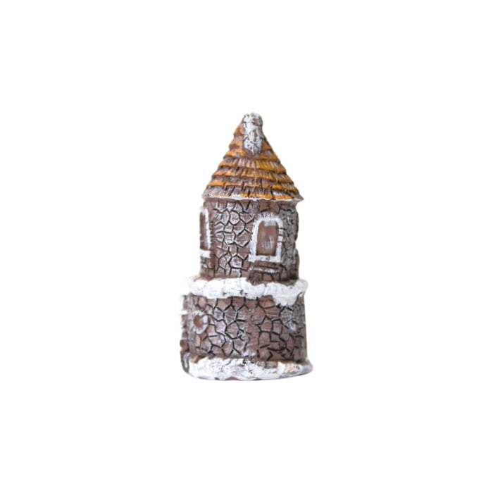 Wonderland resin miniature castle (set of 2)
