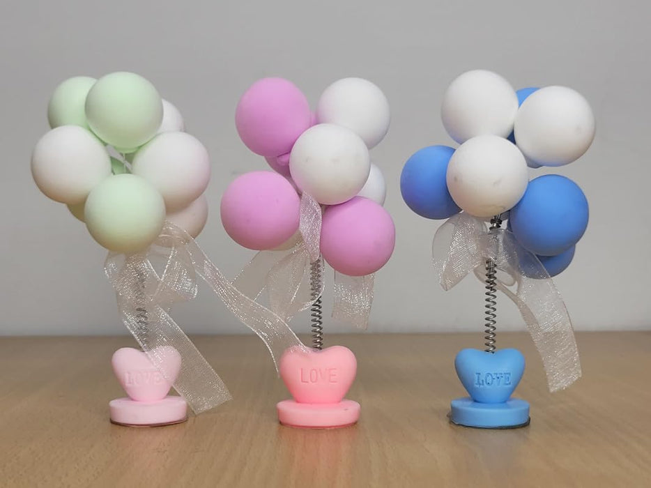 Mini Balloon Toppers | Colorful Balloon Miniature