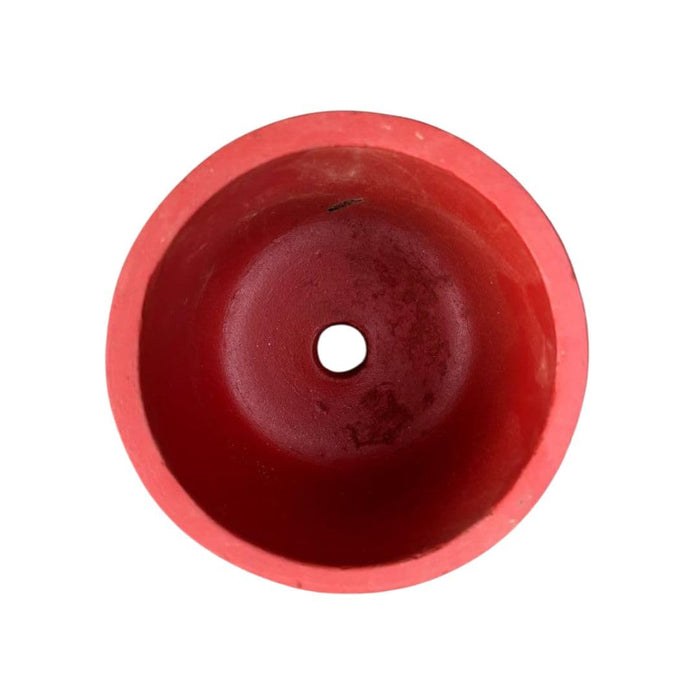 Wonderland Brown Terracotta Planter with Saucer - "Happiness is Buying Plants" Quote (4-inch) | Rustic Earthenware Indoor/Outdoor Pot for Succulents & Herbs