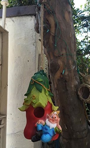 Gnome/Dwarf Decorative Bird House