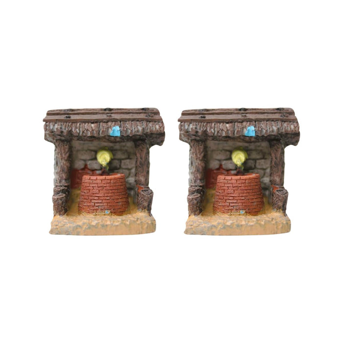 Wonderland resin miniature well( set of 2)
