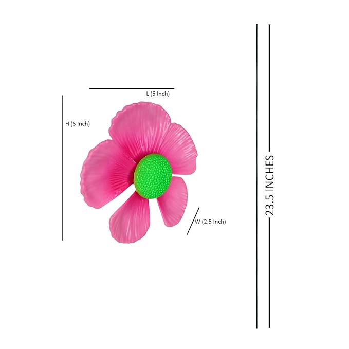 (Set of 4) self Rotating Windmill Flower Sticks