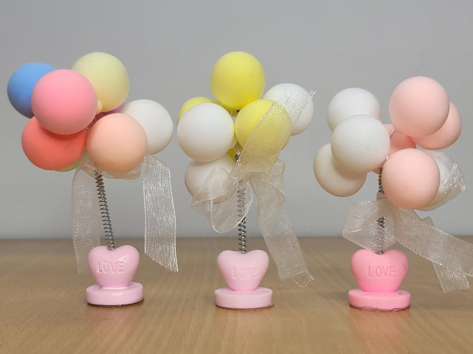 Mini Balloon Toppers | Colorful Balloon Miniature