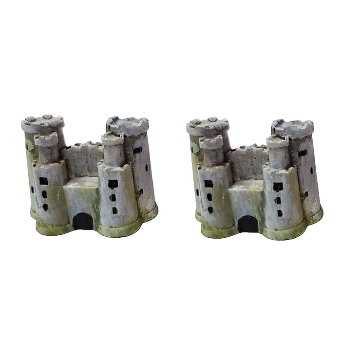 Castle Miniature for Decoration -Set of 2