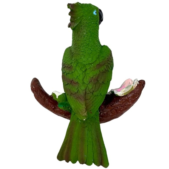 Wonderland Decorative Parrot Wall Hanging/Showpiece - Nature-Inspired Home Accent
