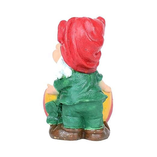 Dwarf/Gnome Strawberry Pot Planter for Garden Decoration (Red Cap)