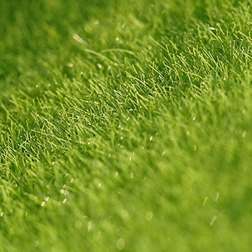 ( Set of 2 Artificial Grass Lawn Micro Landscape for Fairy Garden, Miniature Garden, Terrarium/Planter Decoration