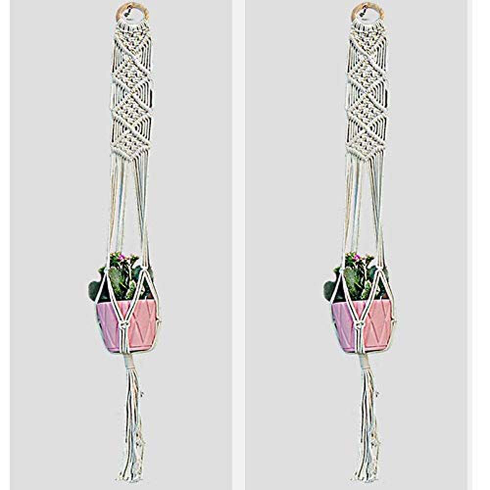 ( Pack of 2 Macrame Plant Hanger