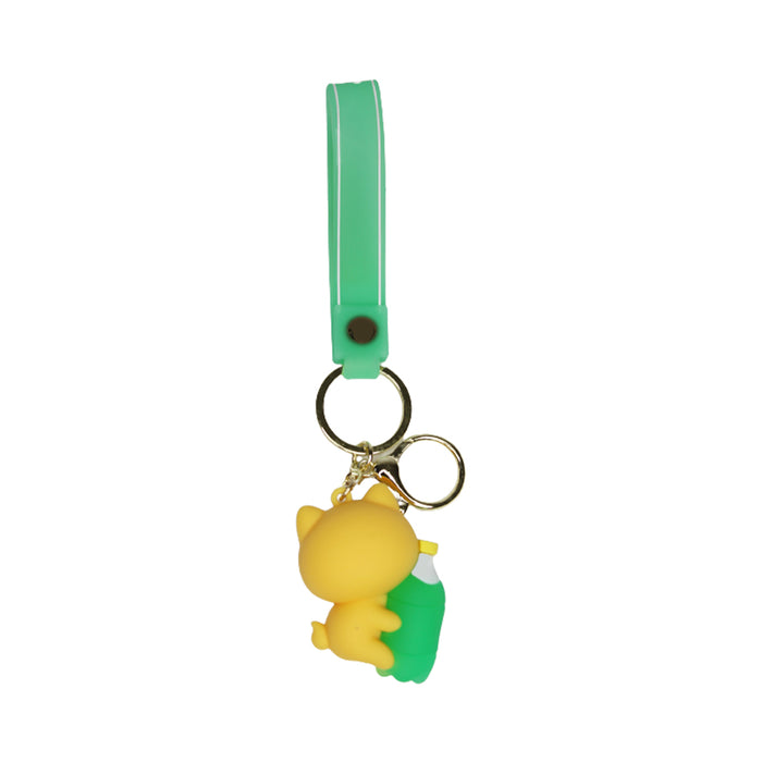 Happy Soda Keychain with Band