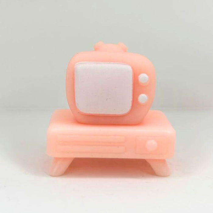 Wonderland set of 6 Miniature Furniture Set - Pink Dollhouse Accessories and Collectibles