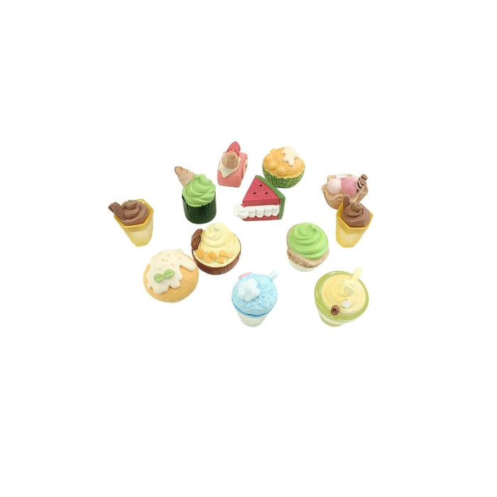 Wonderland Miniature food Set| Mini Resin Food Toys Decoration| Mixed Model Making Miniature Random Imitation Cup Dessert Pastry Cake Topper | Dollhouse Small Ornaments Food Toys Accessories|