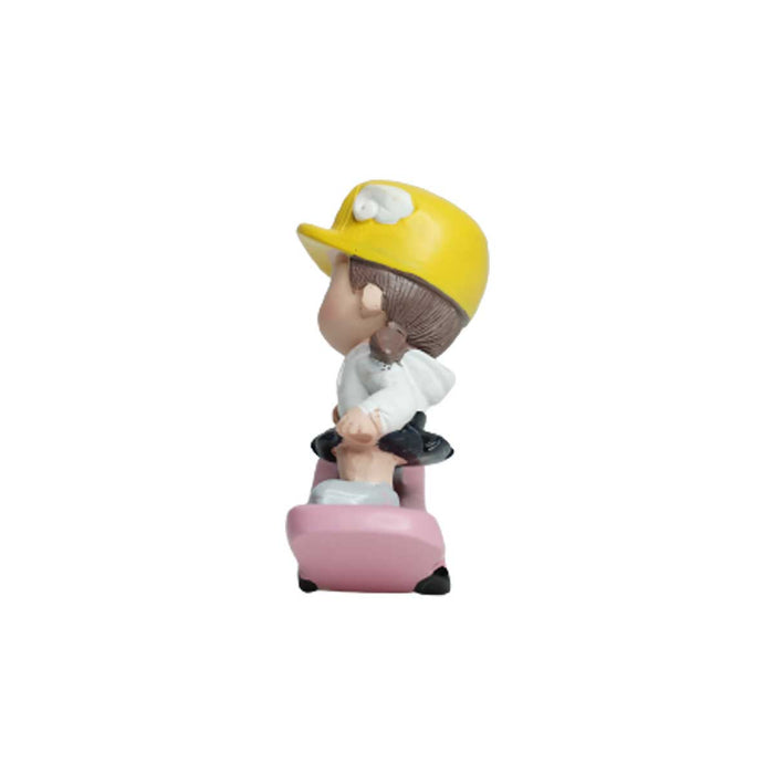 Wonderland Single piece Girl on stake board Miniature| figurine statue| home décor| gift articles | gift item